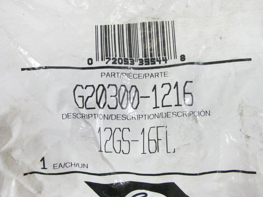 Gates G20300-1216 Hydraulic Fitting Straight Code 61 GS G-20 Coupling 3/4'' Hose