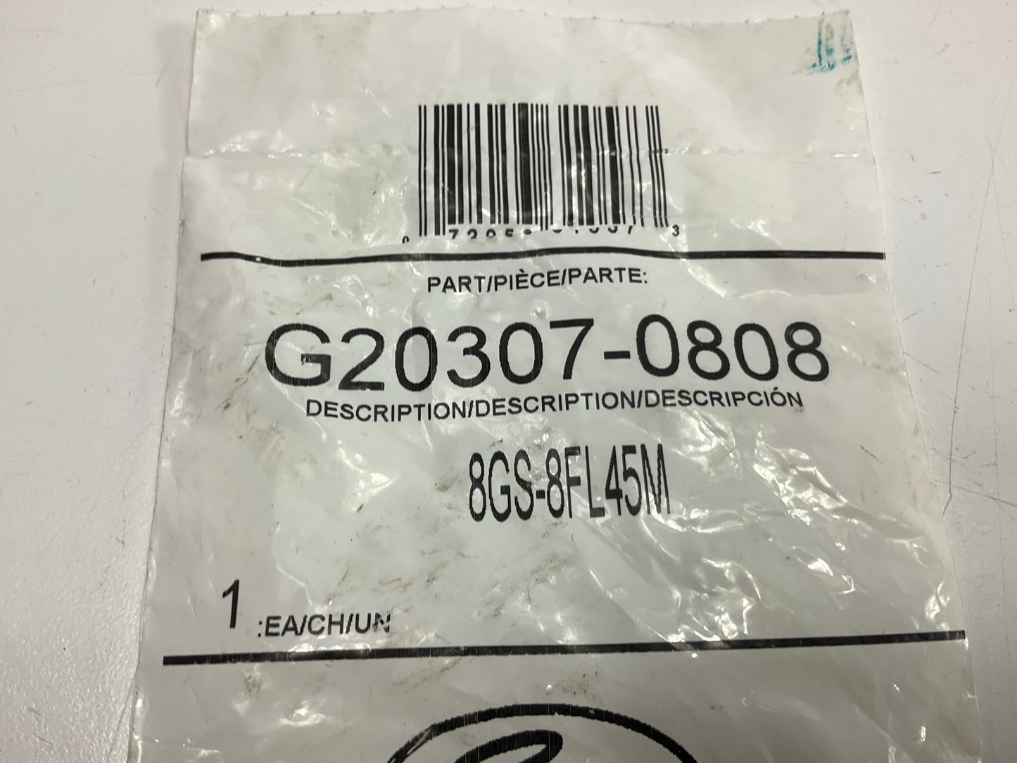 Gates G20307-0808 45° Tube Code 61 O-Ring Hydraulic Flange, 1/2'' - 8GS-8FL45M