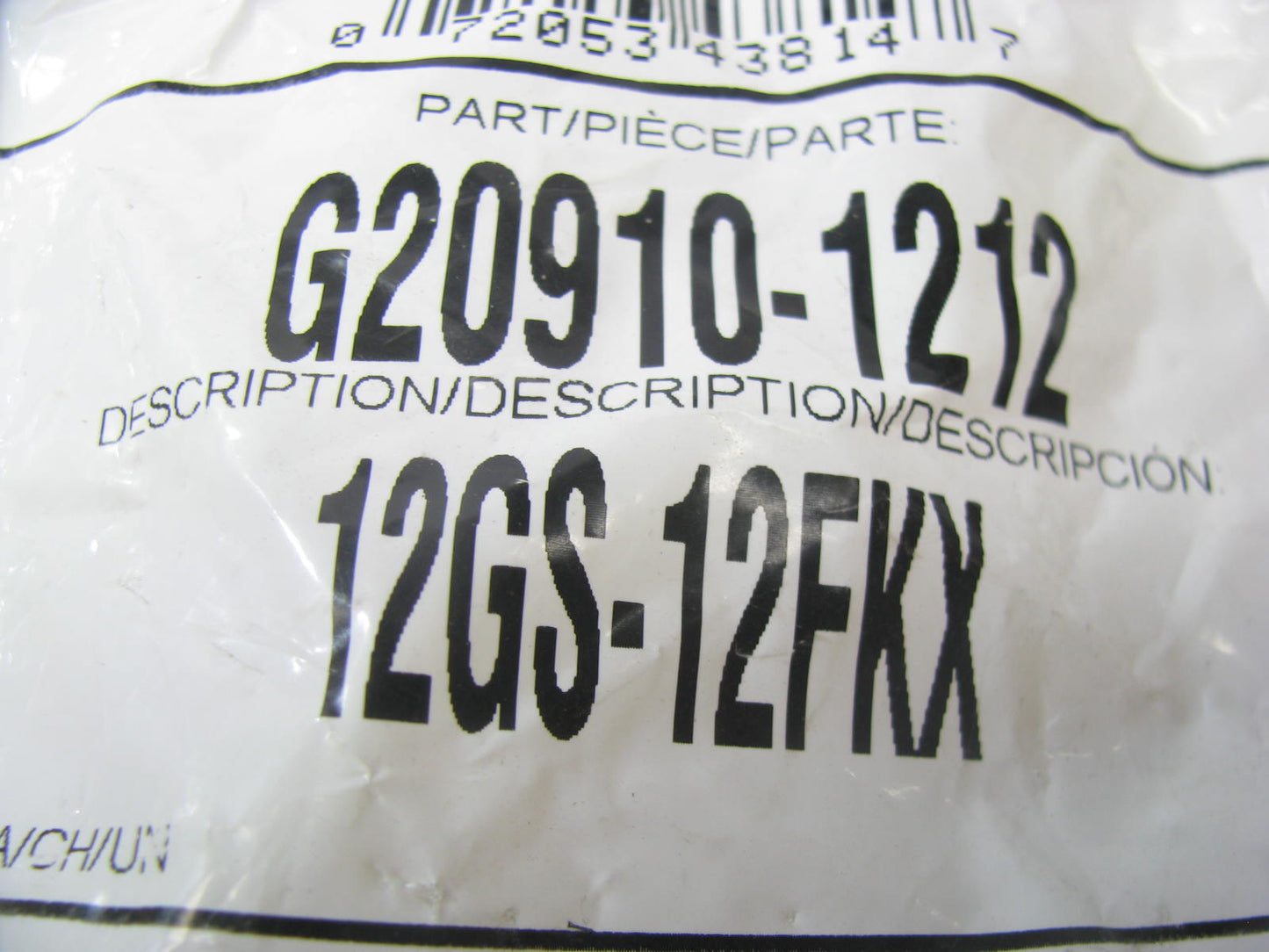 Gates G20910-1212 Hydraulic Fitting Female Komatsu Swivel 3/4'' Hose M30 X 1.5