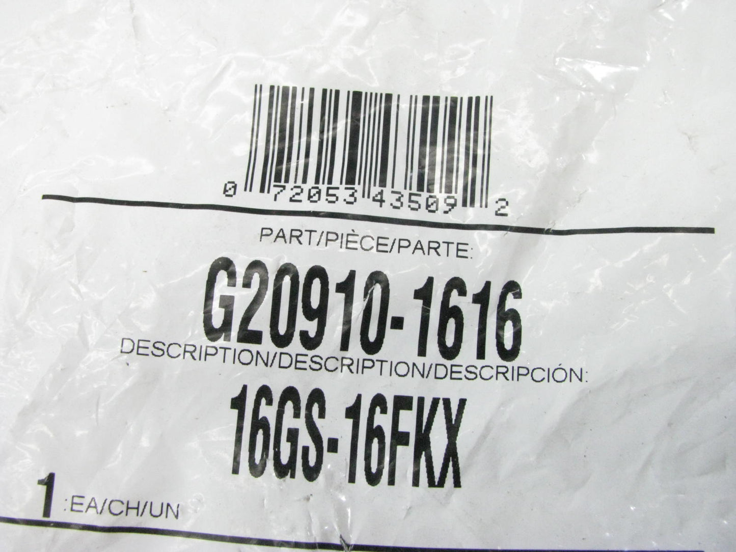 Gates G20910-1616 Hydraulic Fitting Female Komatsu Swivel 1'' Hose M33 X 1.5