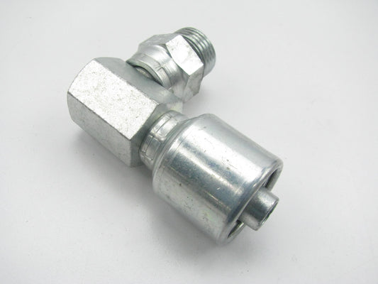 Gates G25123-0810 Male O-Ring Boss 90 Deg Block Fitting 1/2'' Hose X 7/8-14