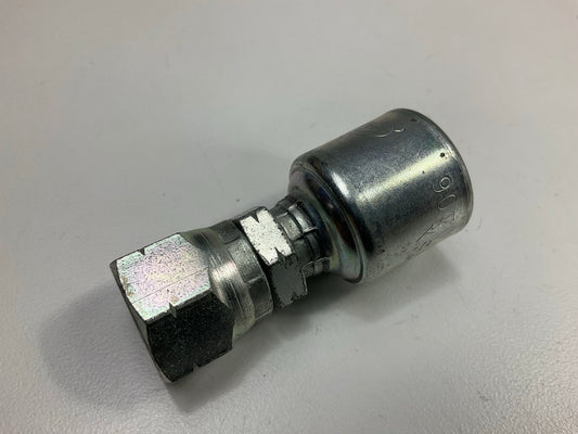 Gates G25200-0406 Female SAE 45° Flare Swivel Hydraulic Fitting, 1/4'' - 4G-6FSX