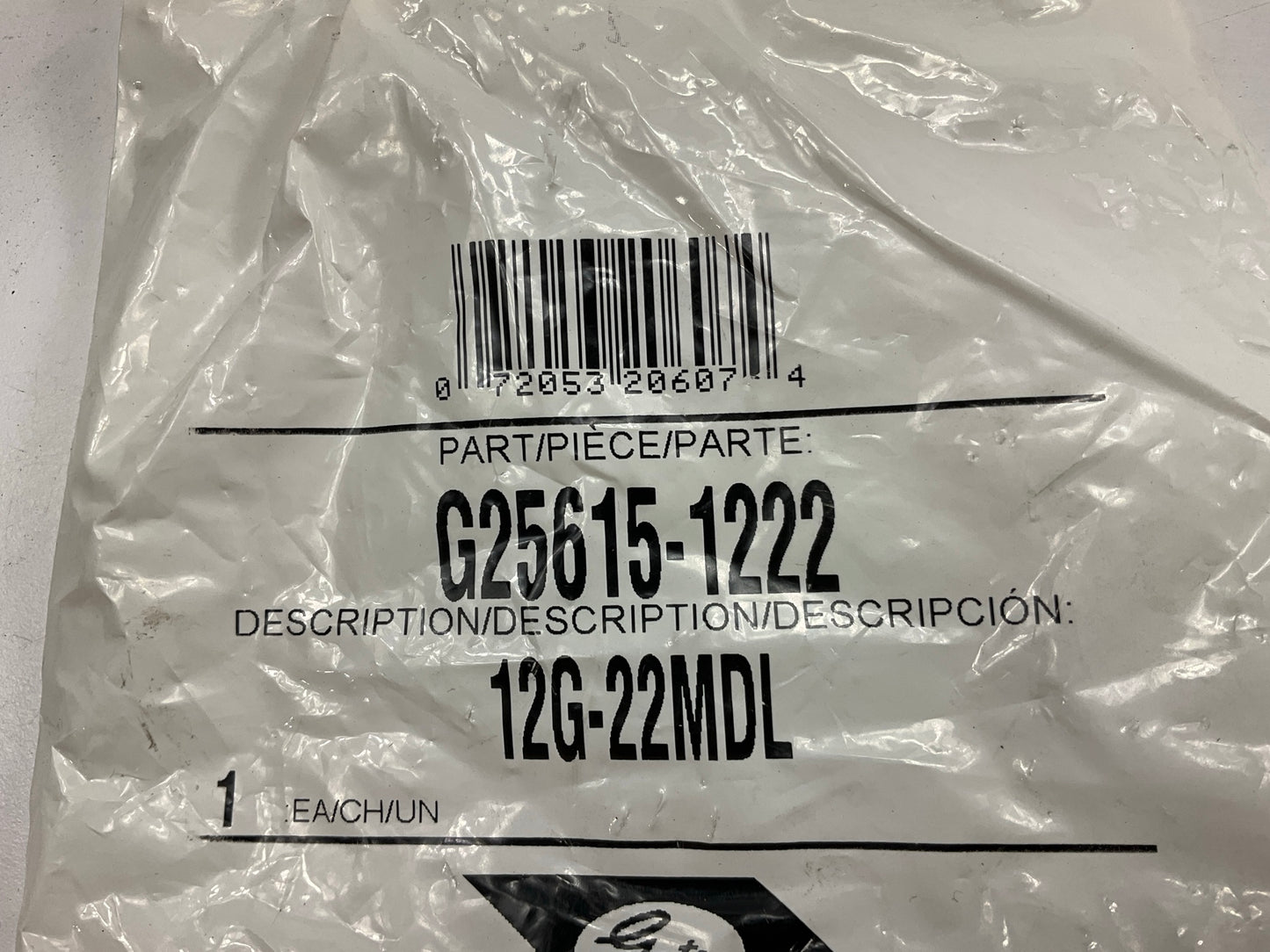 Gates G25615-1222 Male DIN 24° Cone 3/4'' Hydraulic Fitting, 12G-22MDL