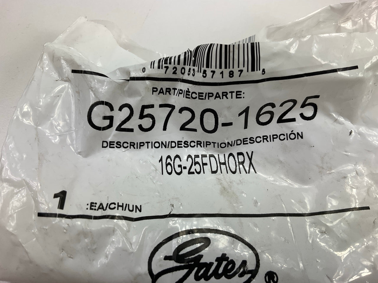 Gates G25720-1625 Female DIN 24° Cone Swivel Hydraulic Fitting, 1'' Hose