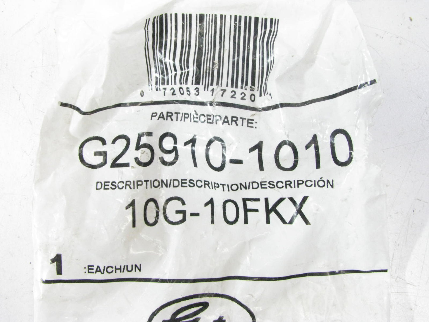 Gates G25910-1010 Hydraulic Fitting Female Komatsu Swivel Straight 5/8'' Hose