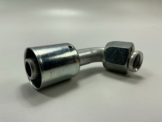 Gates G45205-1210 90° Tube Female SAE 45° Flare Swivel Hydraulic Fitting, 5/8''