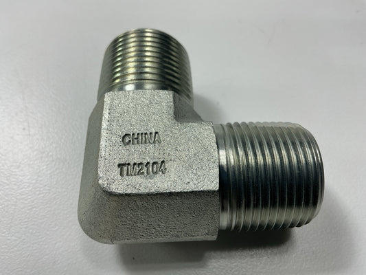 Gates G60115-1212 90° Male To Male Adapter 3/4''-14 Thread - 12MP-12MP90