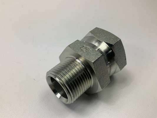 Gates G60140-1216 Male Pipe Female Pipe Swivel NPSM Adapter, 3/4''-14 X 1''-11.5