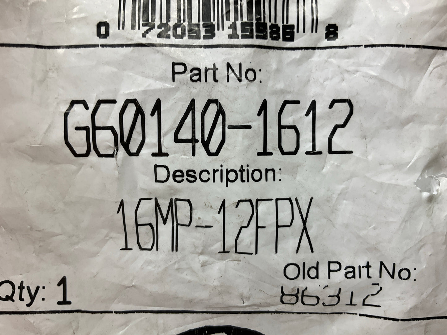 Gates G60140-1612 Male Pipe To Female Pipe Swivel NPSM Adapter 1''-11.5 X 3/4''-14