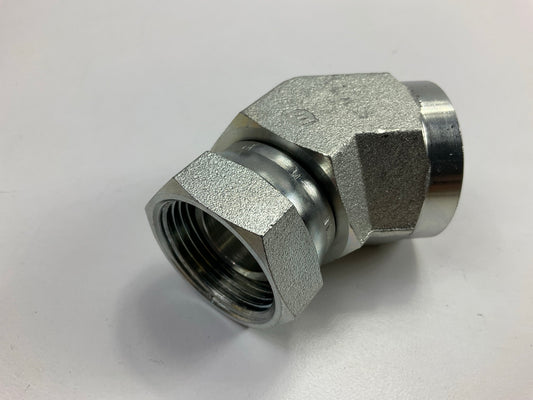 Gates G60162-1616 Hydraulic 45 Degree Swivel Fitting, NPTF To NPSM, 1''-11 1/2