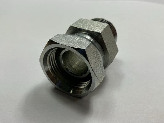 Male O-Ring Boss To Female Pipe Swivel NPSM 1-1/16-12 Thread ID 3/4-14 Thread OD