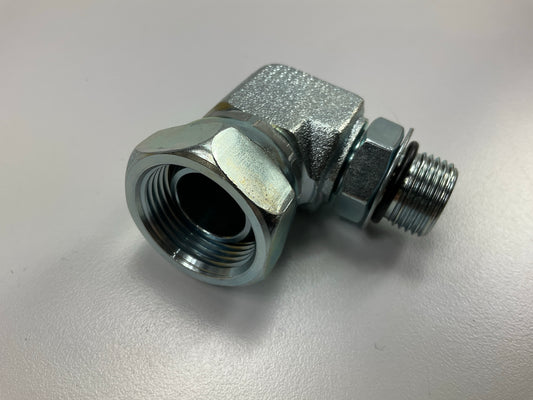 Gates G60289-0812 90° Male O-Ring Boss To Female Pipe Swivel NPSM - 8MB-12FPX90