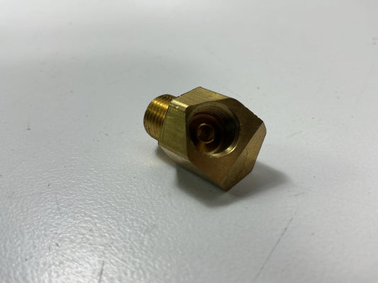 Gates G60626-0203 Female Inverted Flare To Male Pipe, 45 Degree, 1/8-27'' Thread
