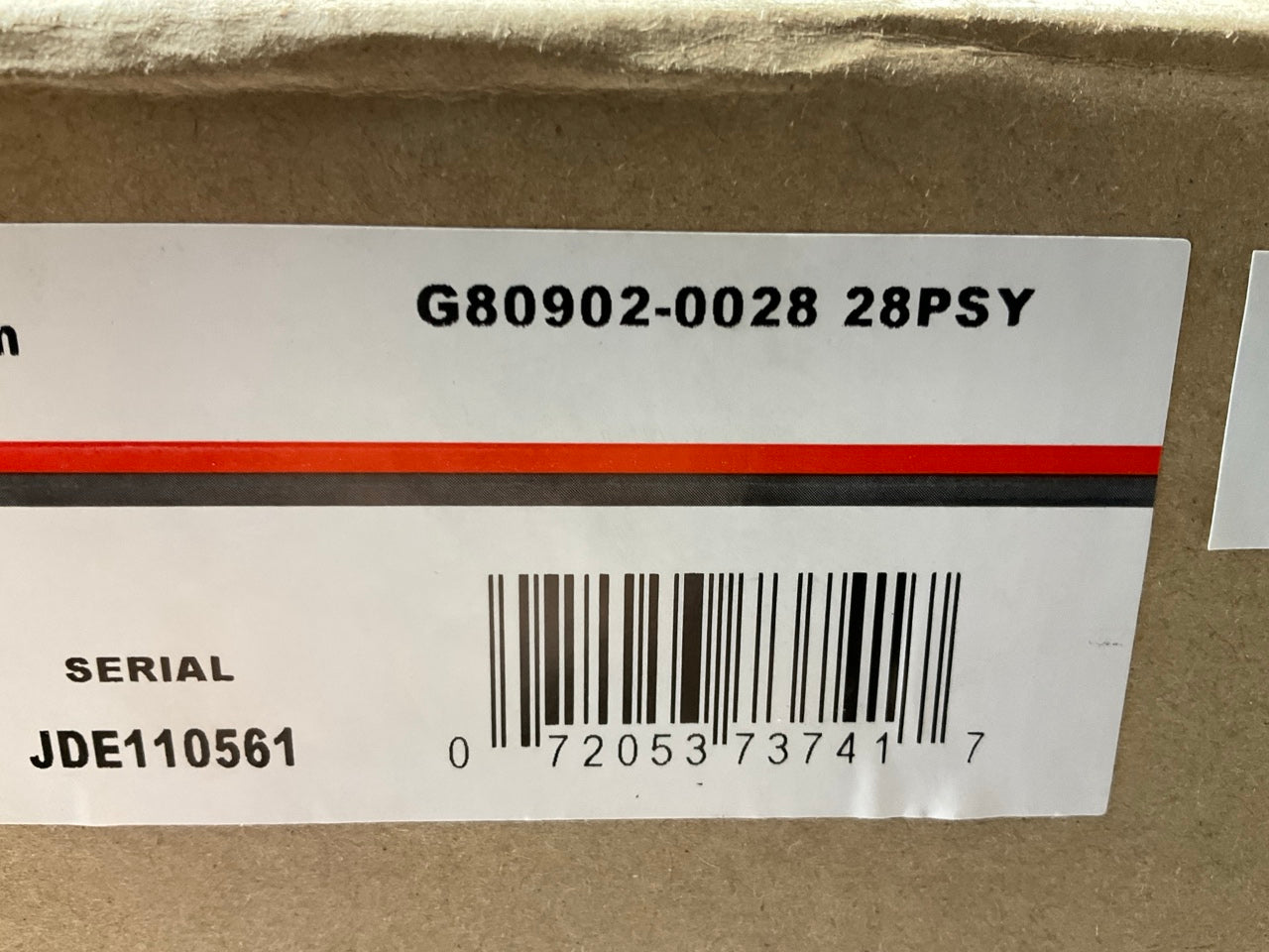 66 FEET - Gates G80902-0028 28PSY Hydraulic Hose Protection Poly Sleeve Guard