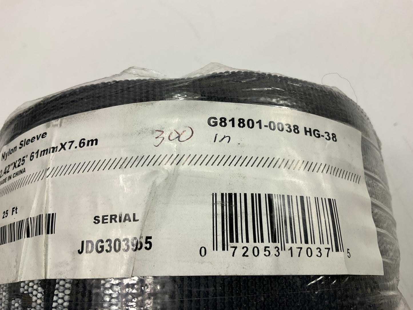 Gates G81801-0038 Hydraulic Hose Protector Sleeve - 2.42'' X 25'