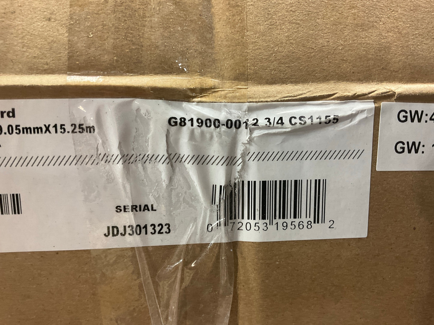 Gates G81900-0012 Mega Crimp Hydraulic Hose Guard Protective Cover 3/4''x50'