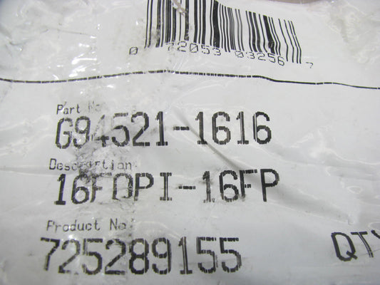Gates G94521-1616 Hydraulic Hose Quick Disconnect Coupler 16FQPI-16FP 1''-11-1/2