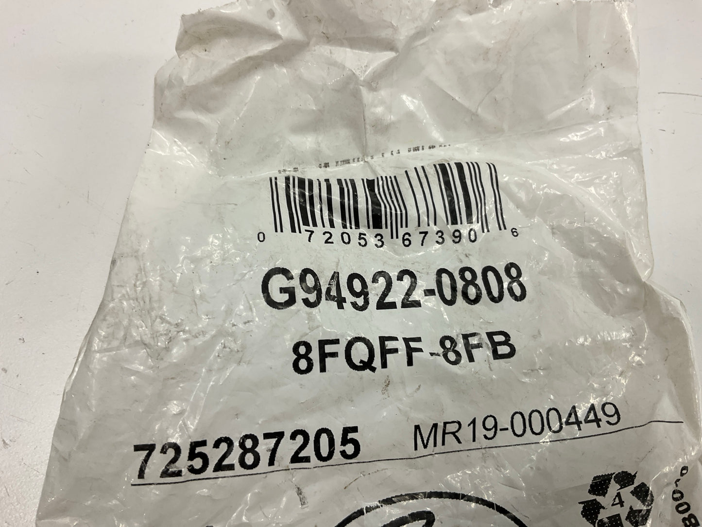Gates G94922-0808 Hydraulic Hose Quick Disconnect Coupler Fitting 3/4-16 Female