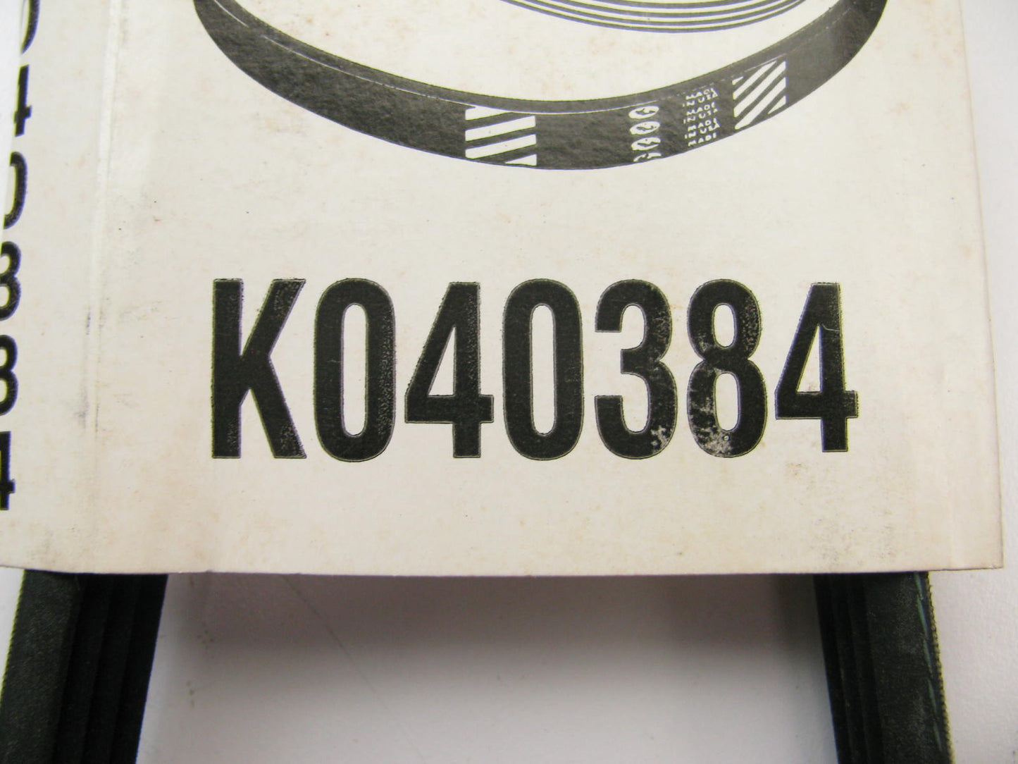 Gates K040384 Serpentine Belt - 14mm X 991mm - 4 Ribs