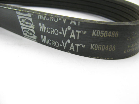 Gates K050486 Serpentine Belt - 0.69'' X 49.25'' - 5 Ribs