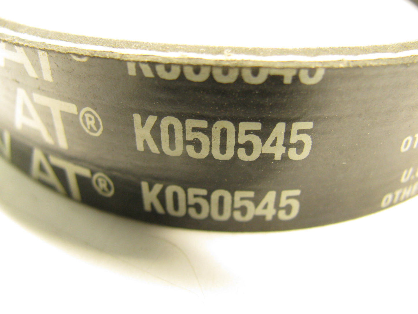 Gates K050545 Serpentine Belt - 0.69'' X 55.00'' - 5 Ribs