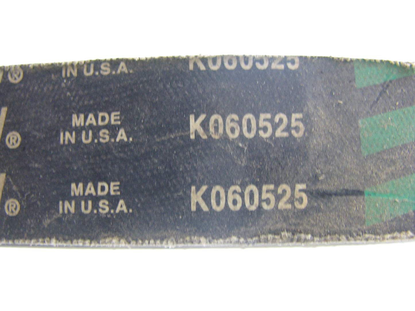 Gates K060525 Serpentine Belt - .807'' X 53.375'' - 6 Ribs