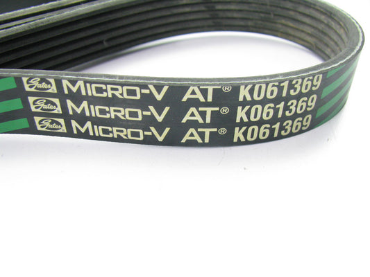 Gates K061369 Serpentine Belt - 0.84'' X 137.50'' - 6 Ribs