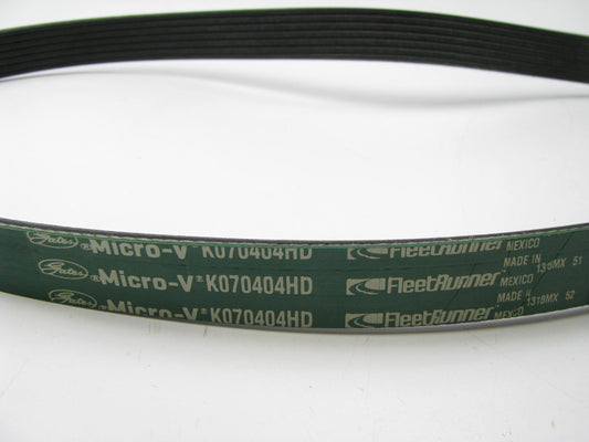 Gates K070404HD Serpentine Belt - 0.98'' X 41.00'' - 7 Ribs