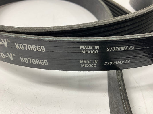 Gates K070669 Serpentine Belt