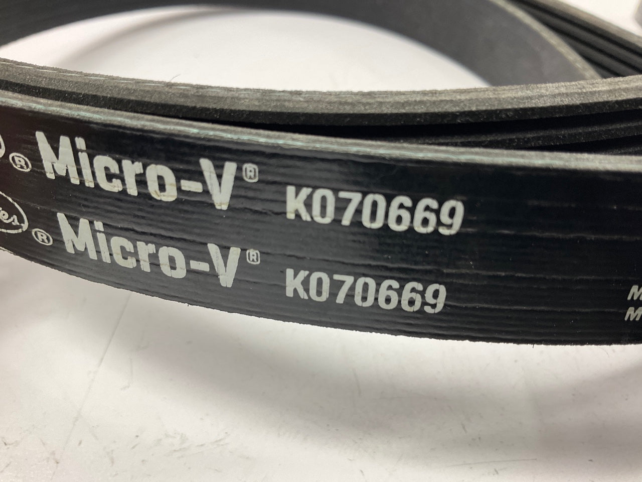 Gates K070669 Serpentine Belt