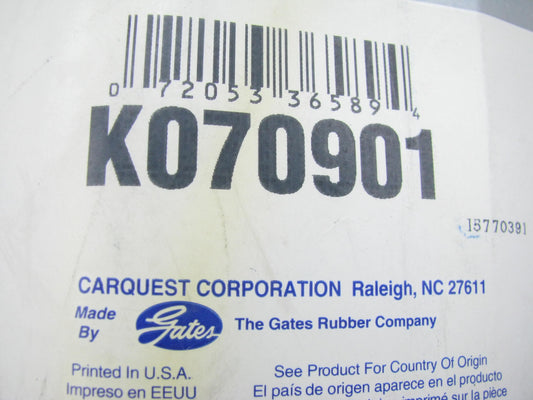 Gates K070901 Serpentine Belt - 0.98'' X 90.50'' - 7 Ribs