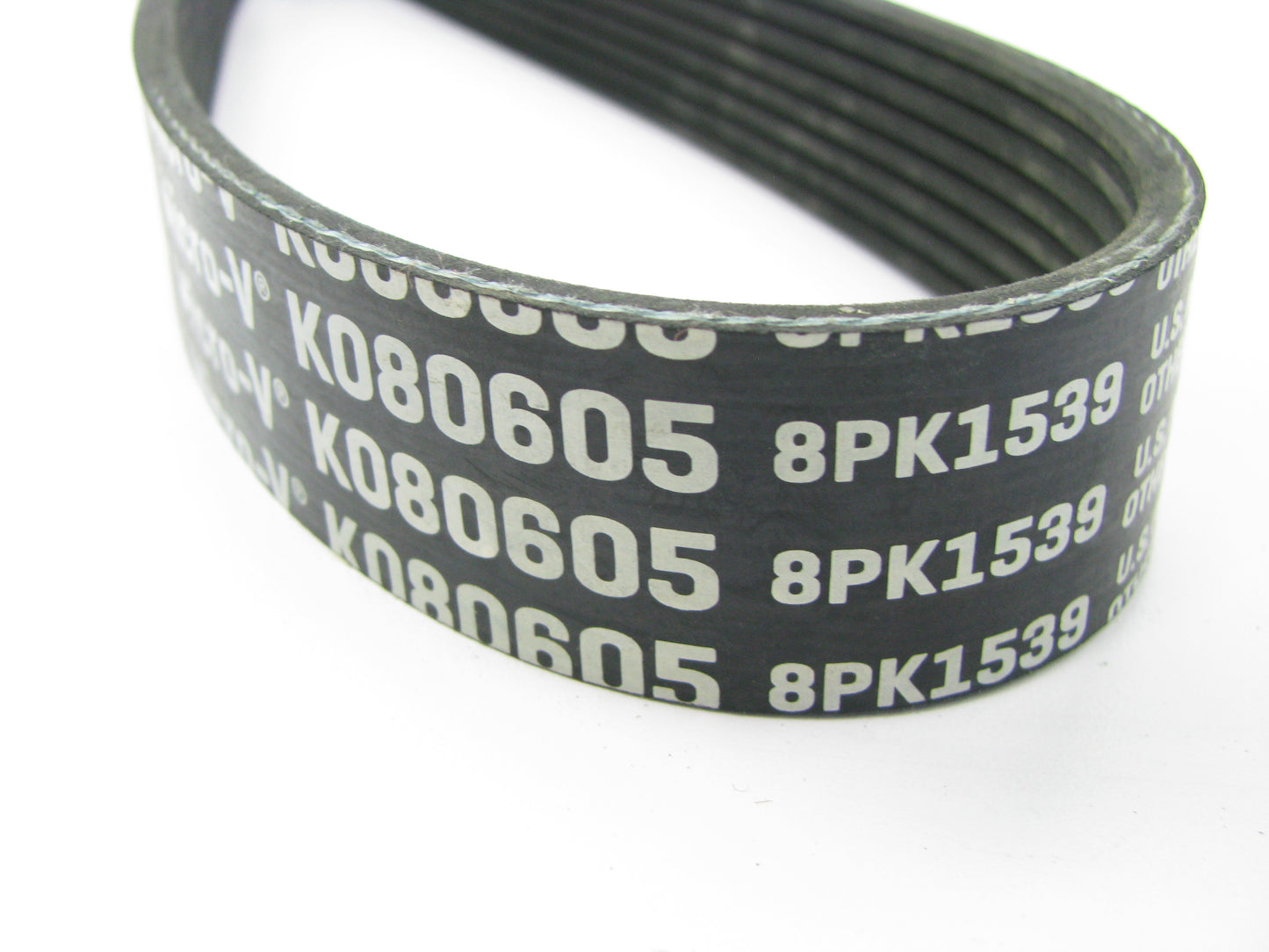 Gates K080605 Serpentine Belt - 1.087'' X 61.151'' - 8 Ribs