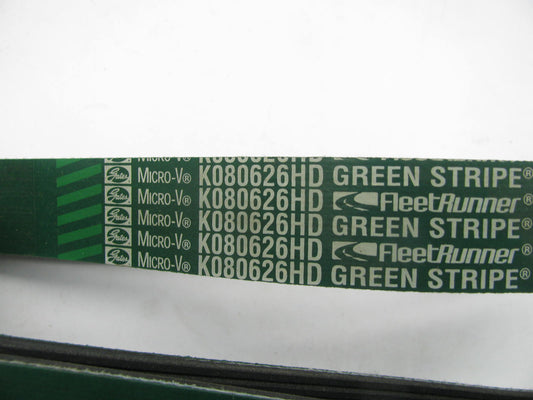 Gates K080626HD Belt For 1987-84 Perterbuilt 10.0L Diesel 1 3/32'' X 63 1/8''