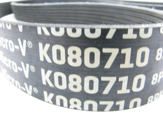 Gates K080710 Serpentine Belt - 1.12'' X 71.50'' - 8 Ribs