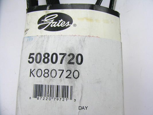 Gates K080720 Serpentine Belt - 1.12'' X 72.50'' - 8 Ribs