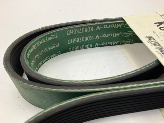 Gates K080785HD Serpentine Belt - 1.12'' X 79.034'' - 8 Ribs