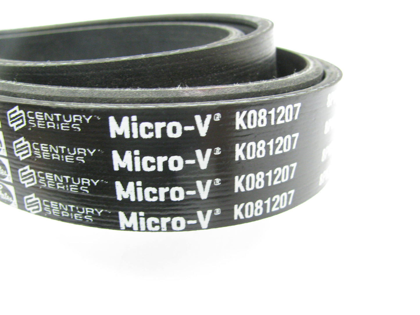 Gates K081207 Serpentine Belt - 1.12'' X 121.32'' - 8 Ribs