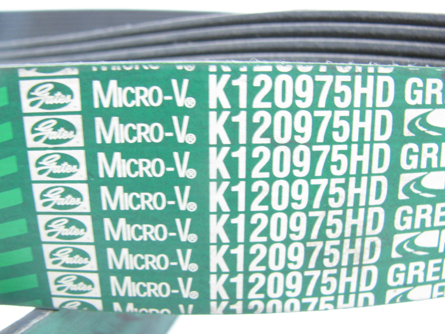 Gates K120975HD Serpentine Belt - 1.647'' X 98.11'' - 12 Ribs