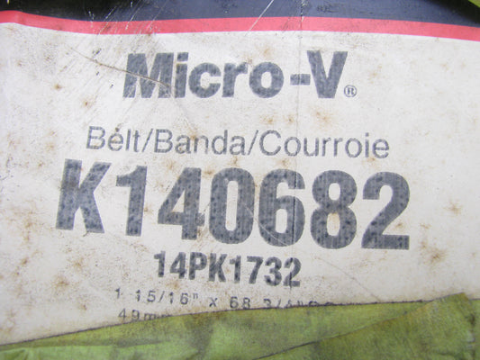Serpentine Belt-Fleetrunner Heavy Duty Micro-V Belt Gates K140682HD