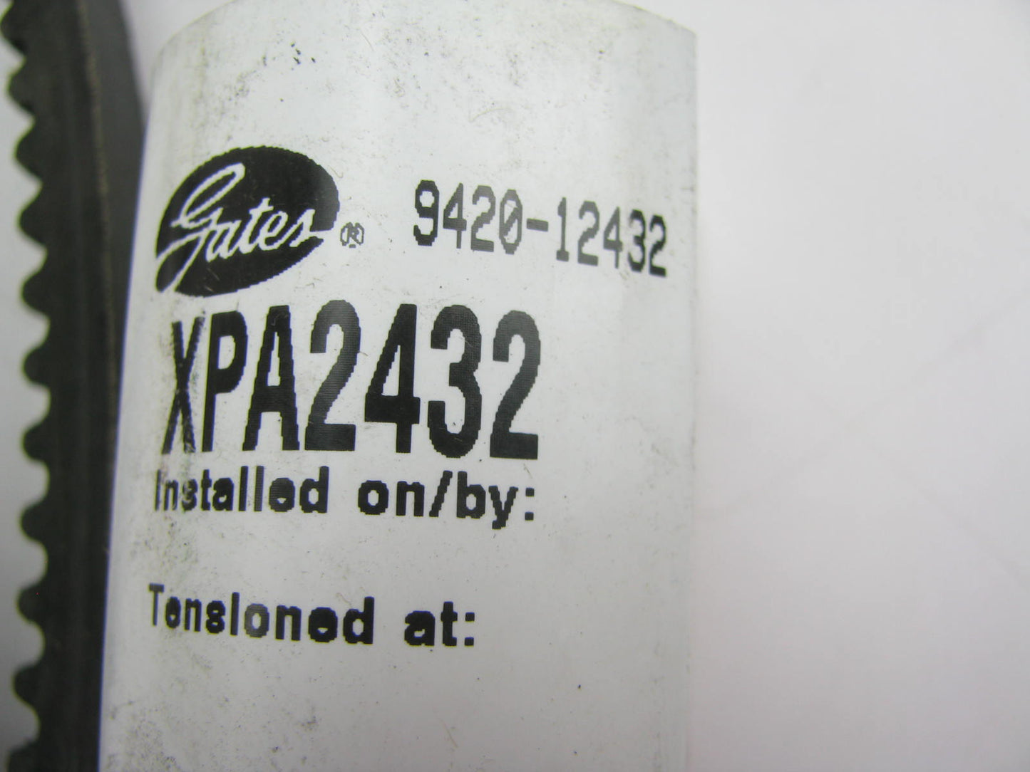 Gates XPA2432 Metric-Power Molded Notch V-Belt - 13mm X 2432mm