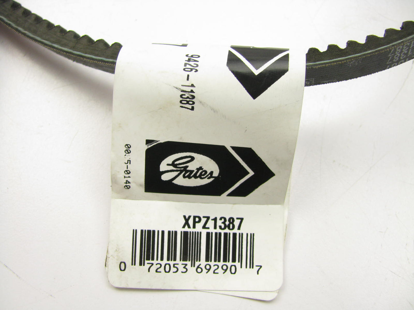 Gates XPZ1387 Industrial Metric Acessory Drive V-Belt - 10mm X 1387mm