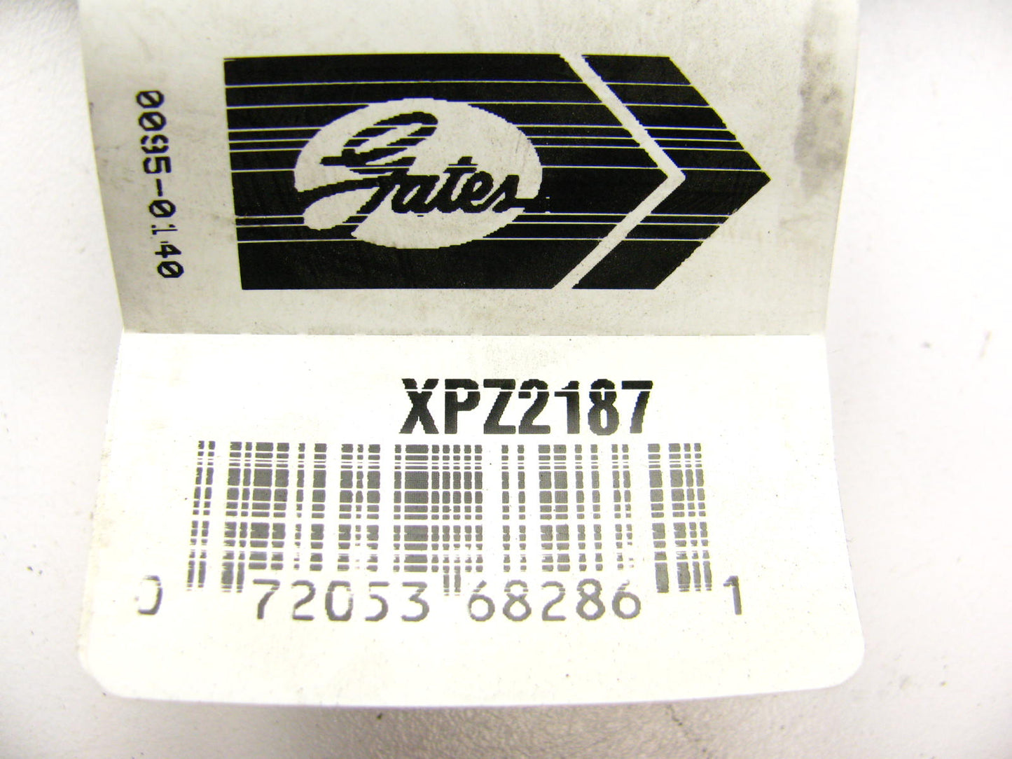 Gates XPZ2187 Metric Cogged Industrial Accessory Drive Belt - 10mm X 2187mm