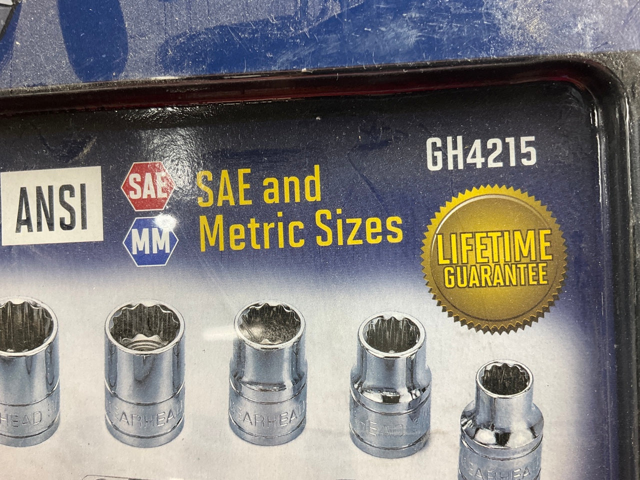 Gearhead GH4215 3/8'' Drive Socket & Ratchet Handle Set, 20-Piece