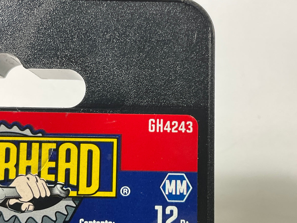 Gearhead GH4243 3/8'' Drive Metric Socket Set, 9-Piece