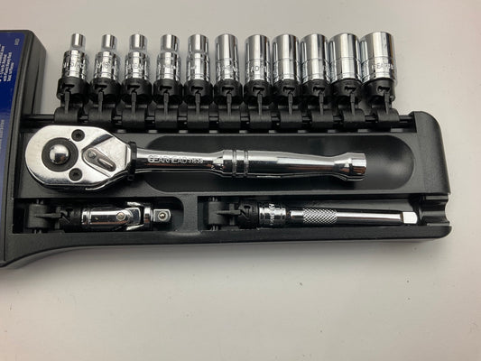 Gearhead GH4254 1/4'' SAE Drive Socket & Ratchet Handle Set, 14-Piece