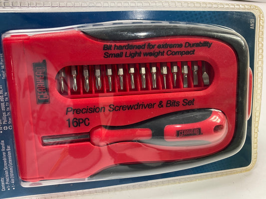 Gearhead GH4913 Precision Bit & Driver Set, 16-Piece