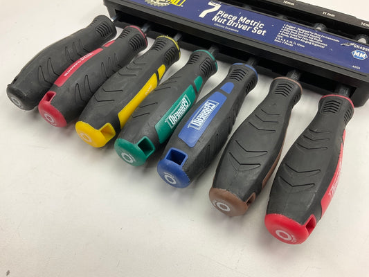 Gearhead GH4998 Metric Nut Driver Set, 7-Piece