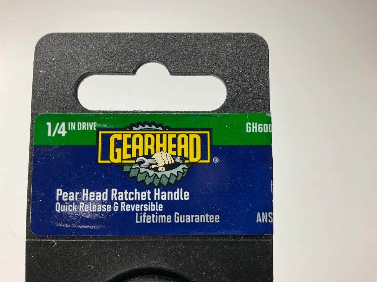 Gearhead GH60004 1/4'' Drive Pear Head Ratchet Handle
