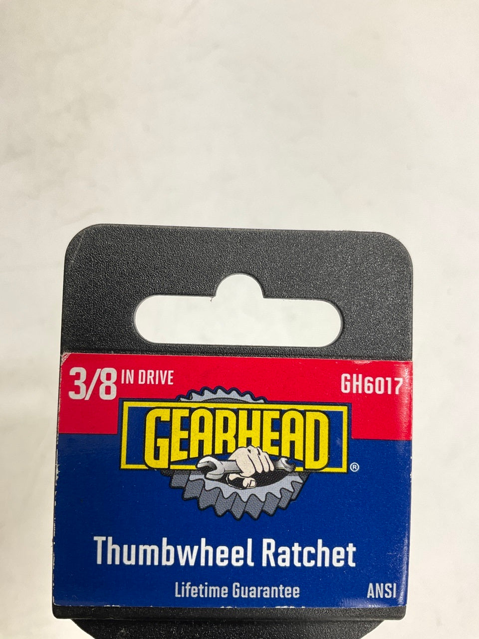Gearhead GH6017 3/8'' Drive Thumbwheel Ratchet