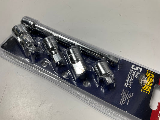 Gearhead GH6076 3/8'' Drive Extension Bar & Accessories Set, 5-Piece